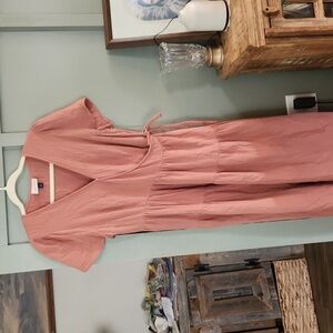 100% cotton gauze dress